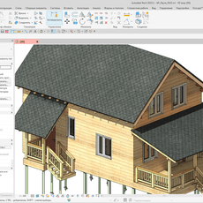 Autodesk Revit 2022: Сборка каркасного дома