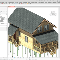 Autodesk Revit 2022: Сборка каркасного дома