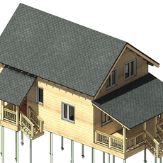 Autodesk Revit 2022: Сборка каркасного дома