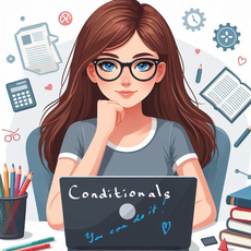 Обложка курса «Conditionals Твой Видео гид по условным предложениям» на Stepik