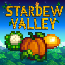 Обложка курса «Learn Fruit, Vegetables and Minerals with Stardew Valley» на Stepik