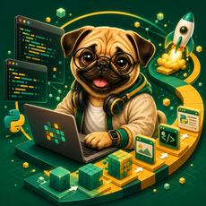 Обложка курса «Python: от нуля до уровня Python-разработчика» на Stepik