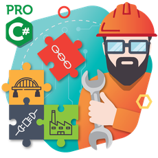 Обложка курса «PRO C#. Паттерны проектирования» на Stepik