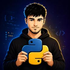 Обложка курса «Python для начинающих» на Stepik