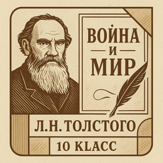 Обложка курса «Курс лекций по роману "Война и Мир" Л.Н. Толстого.» на Stepik