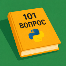 Обложка курса «101 ВОПРОС c собеседований | Python» на Stepik