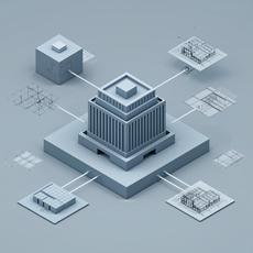 Обложка курса «Архитектурные решения в BIM. Revit и Renga. Базовый курс» на Stepik