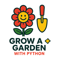 Обложка курса «Мотивационный курс-квест «Grow a Garden with Python»» на Stepik