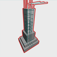 Обложка курса «Армирование в Revit на ADSK-шаблоне КЖ 2022 с помощью ключей» на Stepik