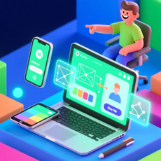 Обложка курса «Эффективный онлайн-курс по поиску работы в UX/UI-дизайне» на Stepik