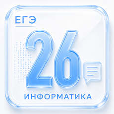Задание 26 ЕГЭ по Информатике 2027
