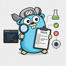 Обложка курса «Тестирование в Go (Golang)» на Stepik