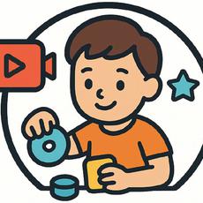 Обложка курса «Развитие мелкой моторики для детей с ОВЗ для детей 6-7 лет» на Stepik