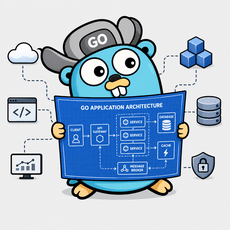 Обложка курса «Архитектура приложений Go (Golang)» на Stepik