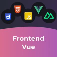Обложка курса «Frontend Vue разработка» на Stepik