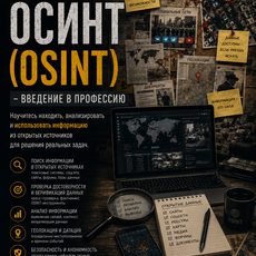 Обложка курса «ОСИНТ (OSINT) - введение в профессию» на Stepik