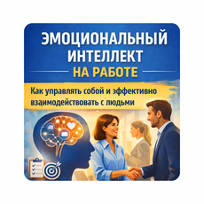 Обложка курса «Эмоциональный интеллект как факторов вовлеченности персонала» на Stepik