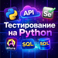Обложка курса «Автоматизация тестирования на Python» на Stepik