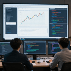 Обложка курса «Программирование на Python для финансовых специальностей» на Stepik