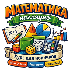Обложка курса «"Математика наглядно": курс для начинающих» на Stepik