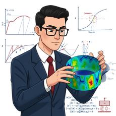 Обложка курса «Прочность и устойчивость РВС с помощью МКЭ (ANSYS)» на Stepik
