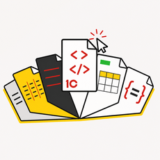 Обложка курса «1С: Работа с файлами. XML, Excel, JSON, CSV, DBF — все способы» на Stepik