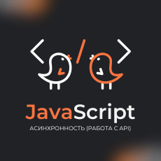 Обложка курса «Асинхронный JavaScript: работа с API на практике» на Stepik