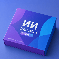 Обложка курса «ИИ для всех: с нуля до своего продукта» на Stepik