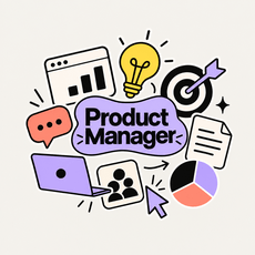 Обложка курса «Менеджер продукта: путь новичка до оффера + AI» на Stepik