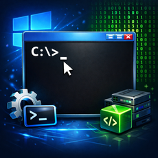 Обложка курса «Мастер командной строки Windows (CMD) | 2026» на Stepik