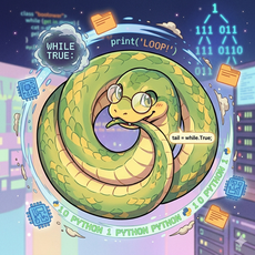 Обложка курса «Циклы в Python» на Stepik