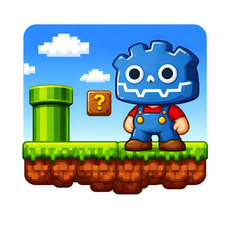 Обложка курса «Создание платформера в стиле Mario на Godot 4» на Stepik