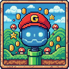 Обложка курса «Создание платформера в стиле Mario на Godot Engine 4» на Stepik