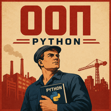 Обложка курса «Введение в ООП Python для трудящихся» на Stepik