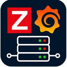 Обложка курса «Zabbix & Grafana - мониторинг инфраструктуры» на Stepik