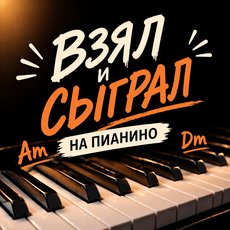 Обложка курса «Взял и сыграл: пианино для песен» на Stepik