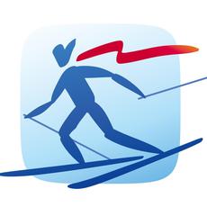 Обложка курса «Учимся ходить на беговых лыжах.» на Stepik