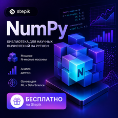 Обложка курса «Современный NumPy: Полное руководство | Technohub» на Stepik