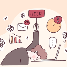 Обложка курса «Гори, но не сгорай!» на Stepik