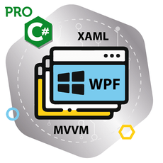 Обложка курса «PRO C#. WPF. Потоковый с бонусами» на Stepik