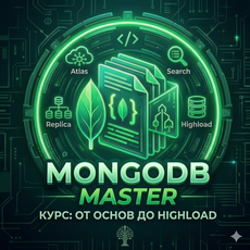 Обложка курса «Полное руководство по MongoDB» на Stepik