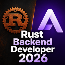 Обложка курса «Rust Backend Developer 2026: Axum, SQLx, PostgreSQL» на Stepik