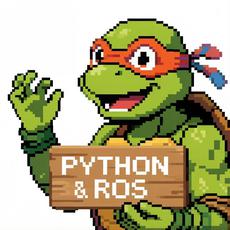 Обложка курса «Python&ROS: осваиваем робототехнику» на Stepik