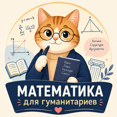 Обложка курса «Математика для гуманитариев. » на Stepik