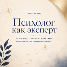 Обложка курса ««Психолог как эксперт: три языка частной практики» » на Stepik