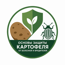 Обложка курса «Основы защиты картофеля от болезней и вредителей» на Stepik
