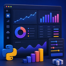 Обложка курса «Streamlit: создание интерактивных dashboards на Python» на Stepik