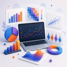 Обложка курса «Matplotlib и Seaborn. Визуализация данных в Python.» на Stepik