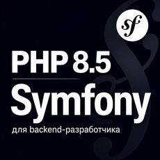 Обложка курса «PHP 8.5 и Symfony для backend-разработчика» на Stepik
