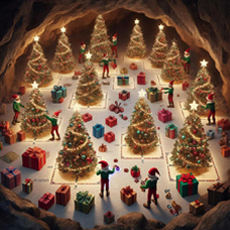 Обложка курса «Задачи с Advent of Code» на Stepik